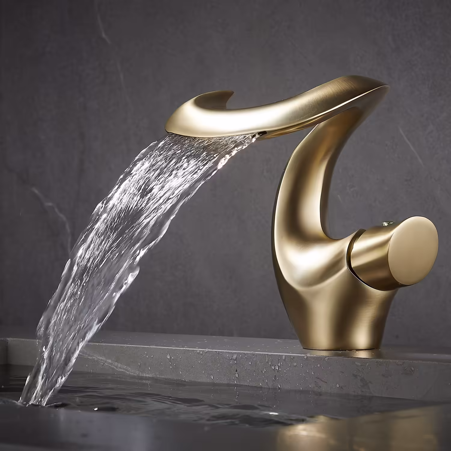 Gold Moon basin faucet